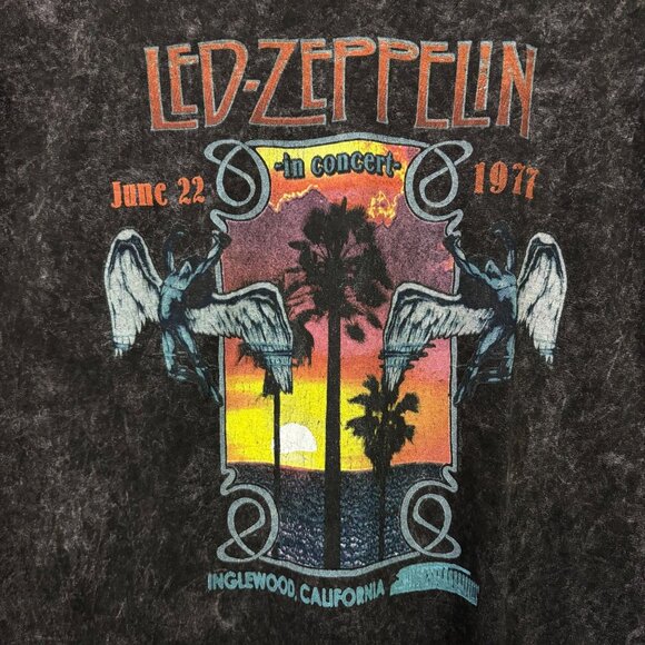 Led Zeppelin In Concert Sunset T-shirt size large - Picture 2 of 4